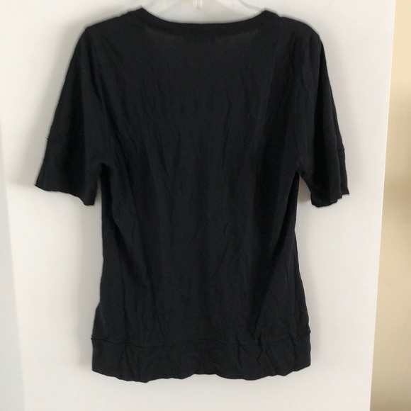C&C California black polo Henley tee S - Picture 3 of 3